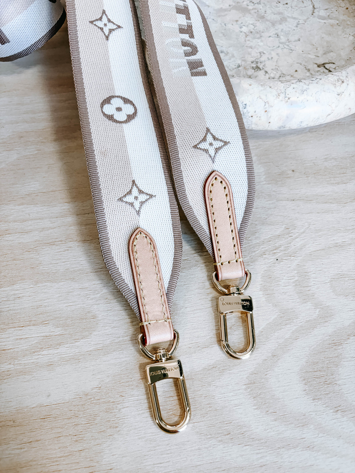 Pre-Owned Louis Vuitton Nylon Bandouliere Strap *Final Sale*