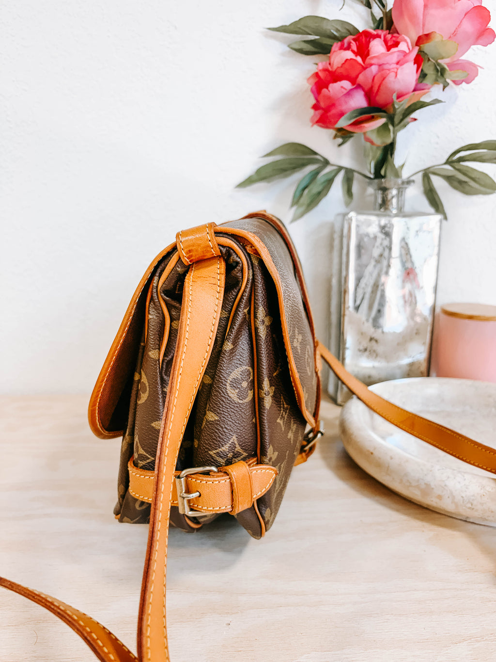 Pre-Owned Louis Vuitton Monogram Saumur 30 Crossbody Bag *Final Sale*