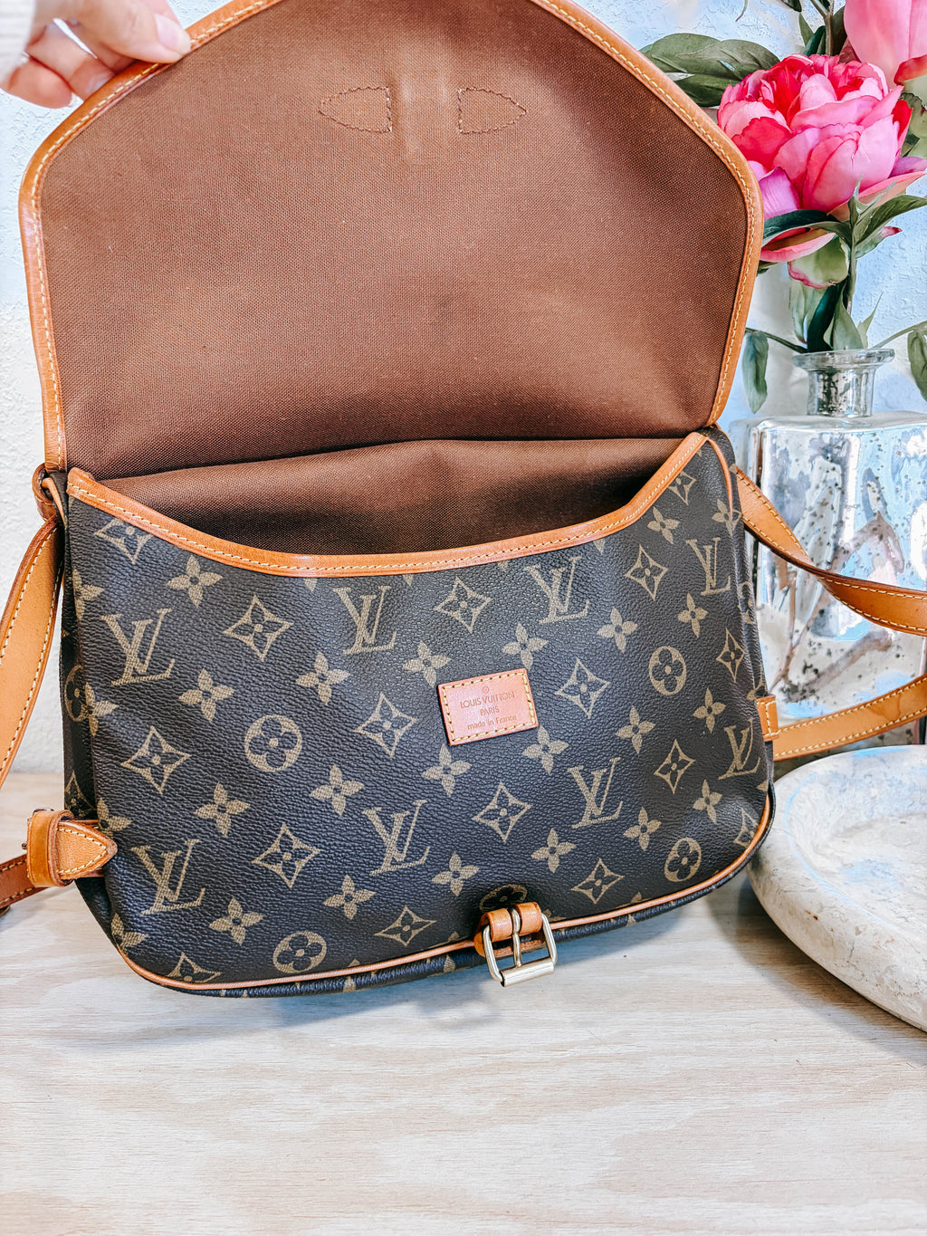 Pre-Owned Louis Vuitton Monogram Saumur 30 Crossbody Bag *Final Sale*