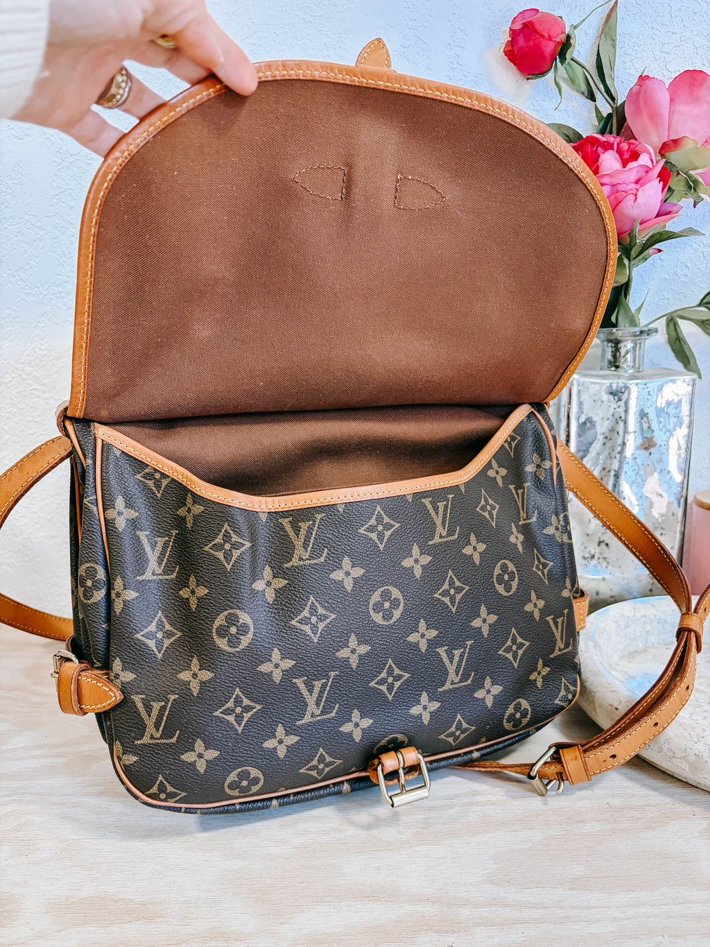 Pre-Owned Louis Vuitton Monogram Saumur 30 Crossbody Bag *Final Sale*