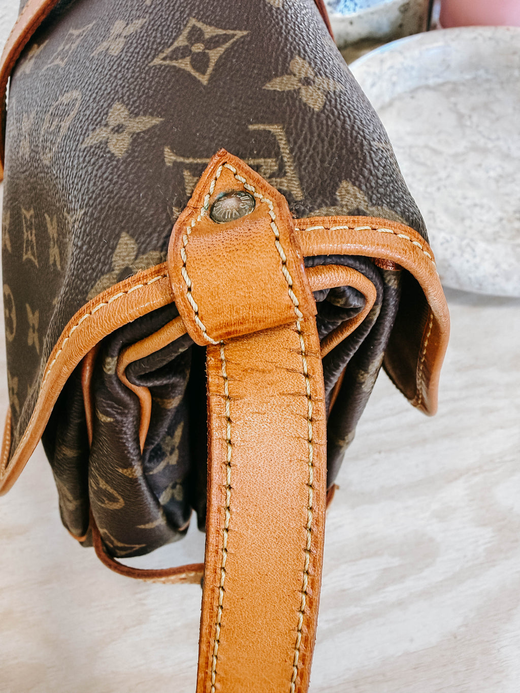 Pre-Owned Louis Vuitton Monogram Saumur 30 Crossbody Bag *Final Sale*
