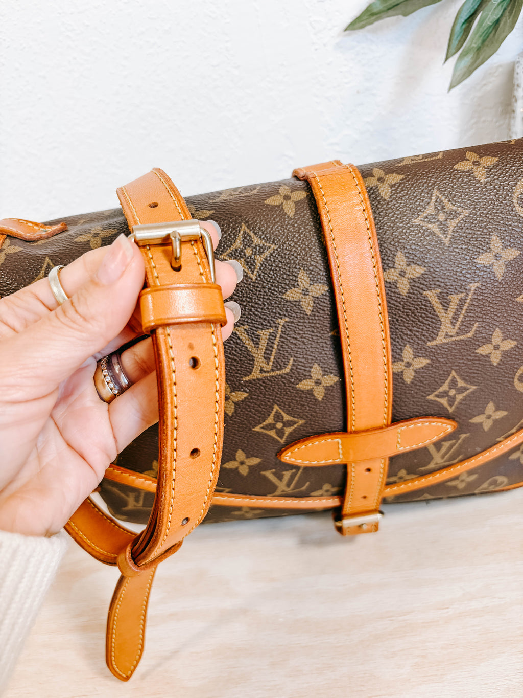 Pre-Owned Louis Vuitton Monogram Saumur 30 Crossbody Bag *Final Sale*