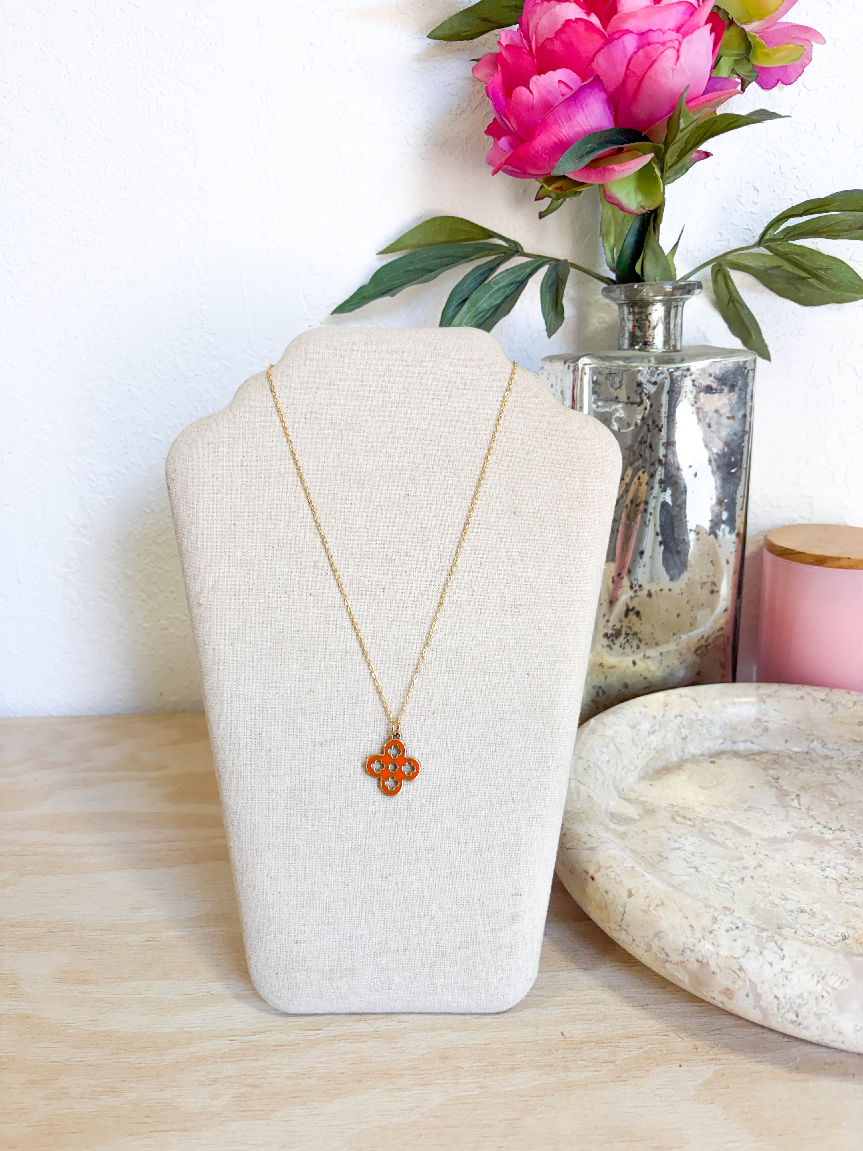 Upcycled Louis Vuitton Reversible Charm Necklaces *Final Sale*