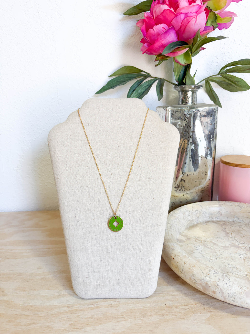 Upcycled Louis Vuitton Reversible Charm Necklaces *Final Sale*