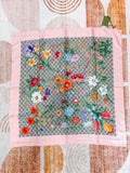 Pre-Owned NWT Gucci Floral Square Scarf *Final Sale*