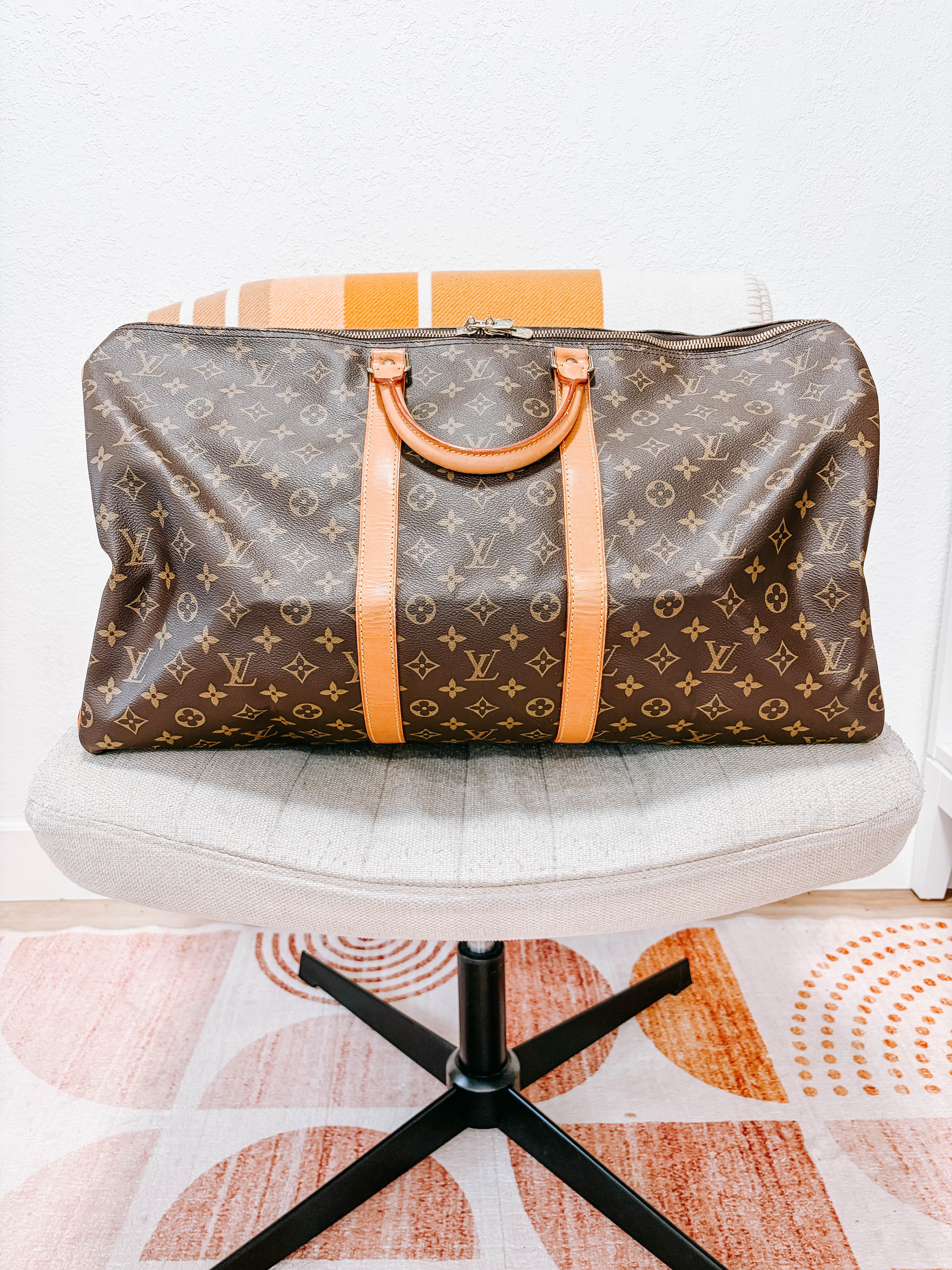Pre-Owned Louis Vuitton Monogram Keepall 55 *Final Sale*