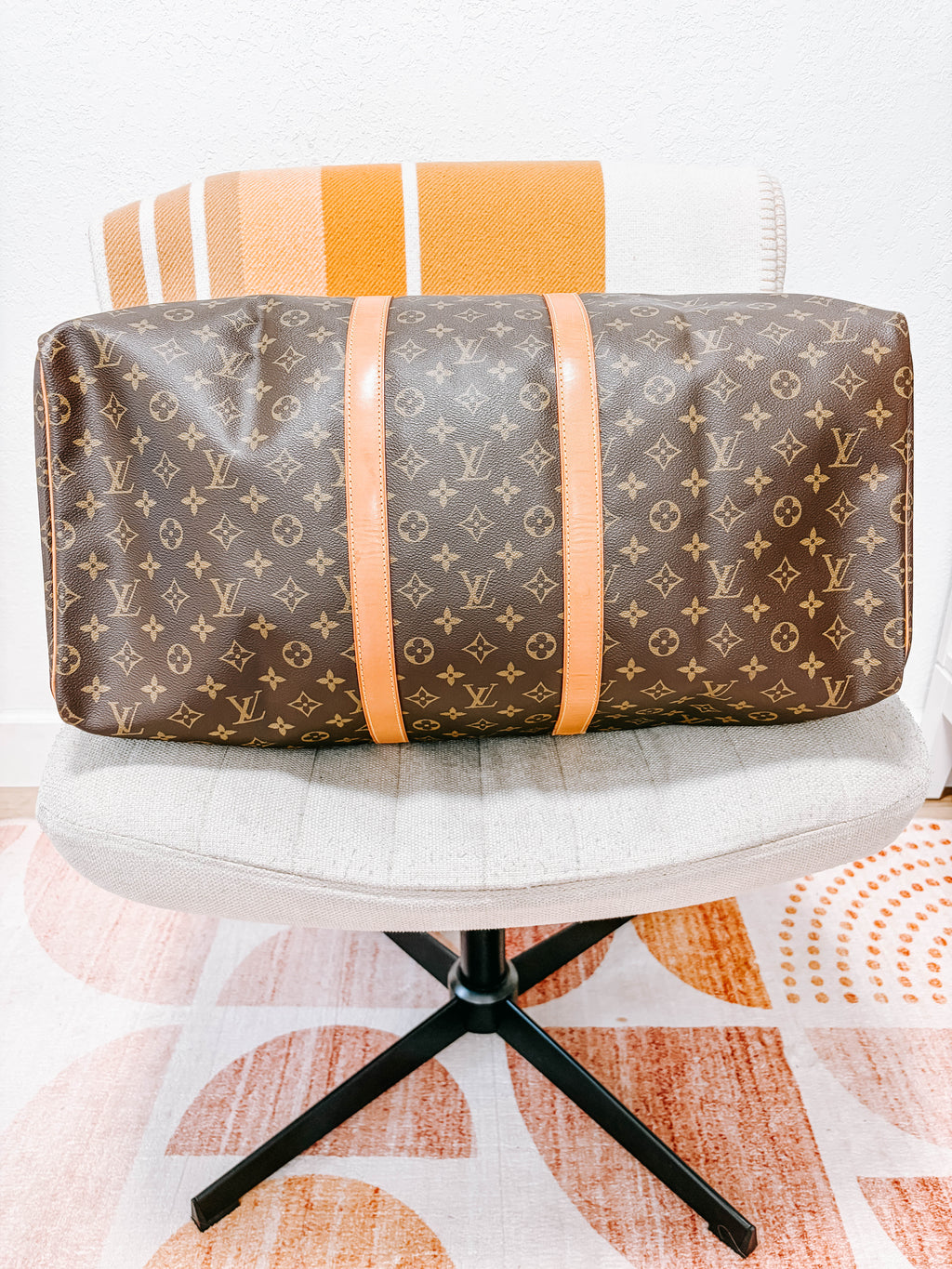 Pre-Owned Louis Vuitton Monogram Keepall 55 *Final Sale*