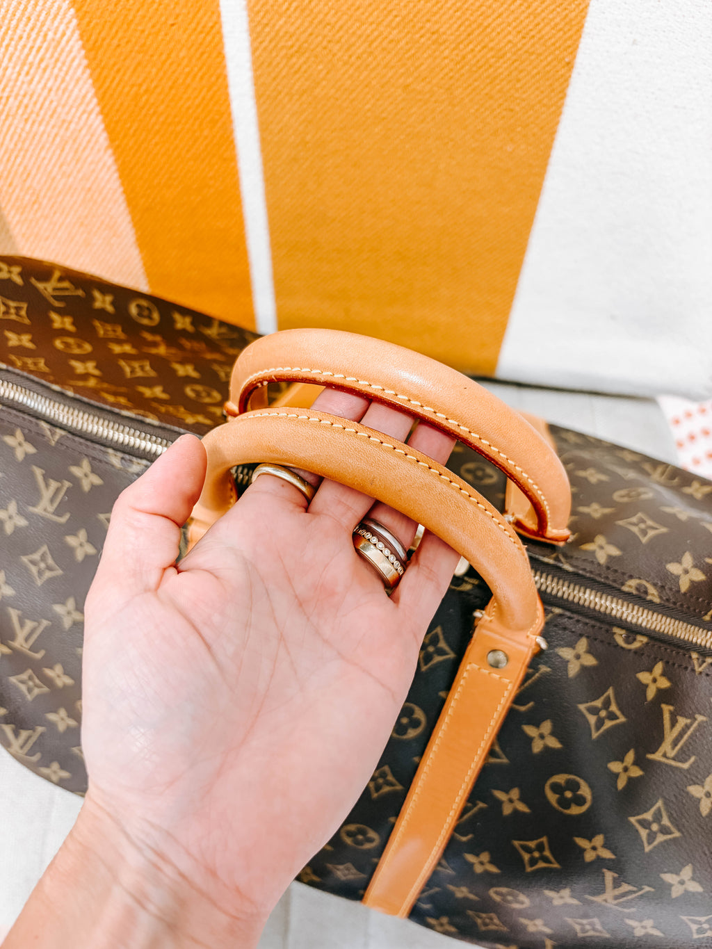Pre-Owned Louis Vuitton Monogram Keepall 55 *Final Sale*