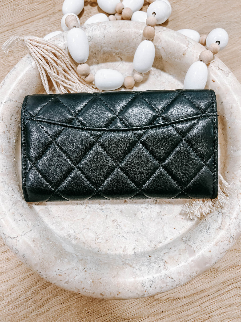 Chanel Quilted Flap Wallet