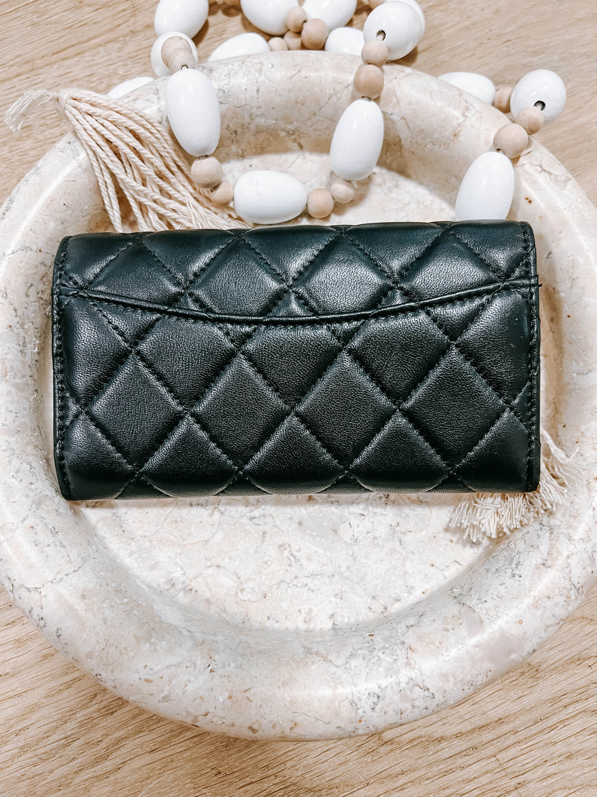 Chanel Quilted Flap Wallet