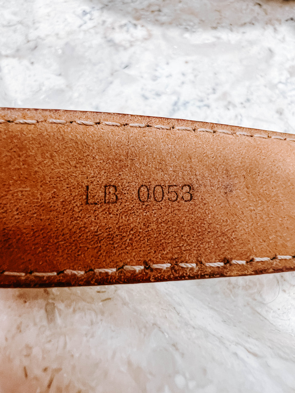 LV Murakami White Multicolor 80cm Belt