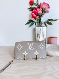 Pre-Owned Louis Vuitton Bicolor Empriente Zippy Wallet