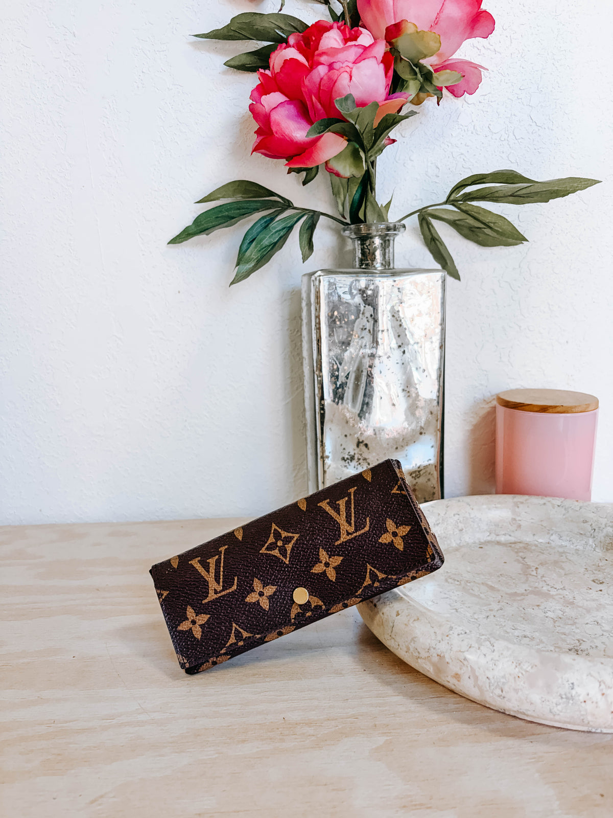 Louis Vuitton Monogram Rivet Pochette Pen Case – Fuchsia Pink Interior
