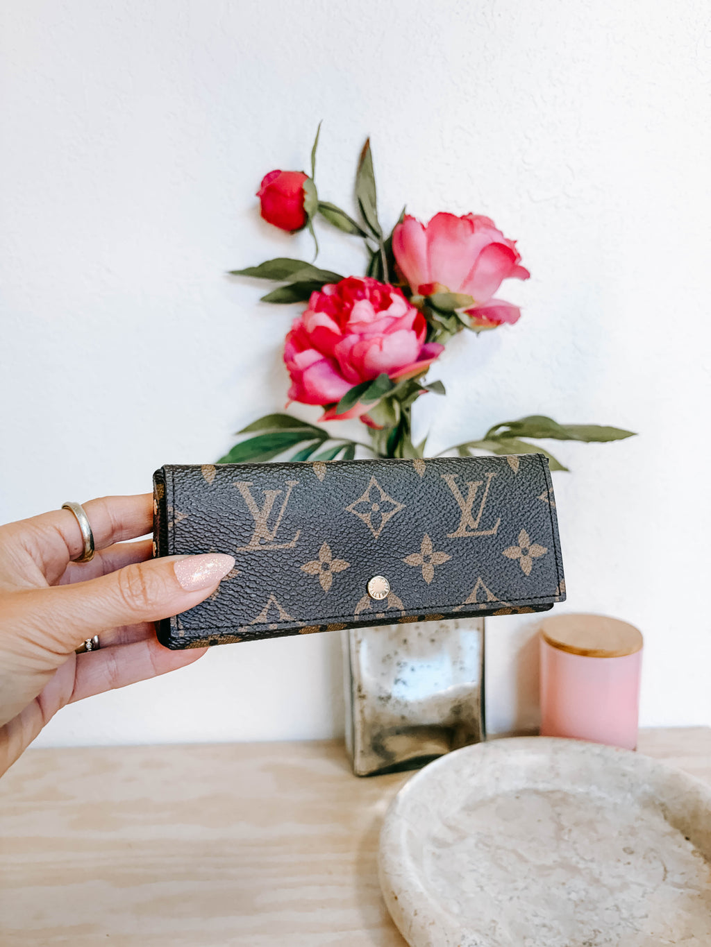 Louis Vuitton Monogram Rivet Pochette Pen Case – Fuchsia Pink Interior