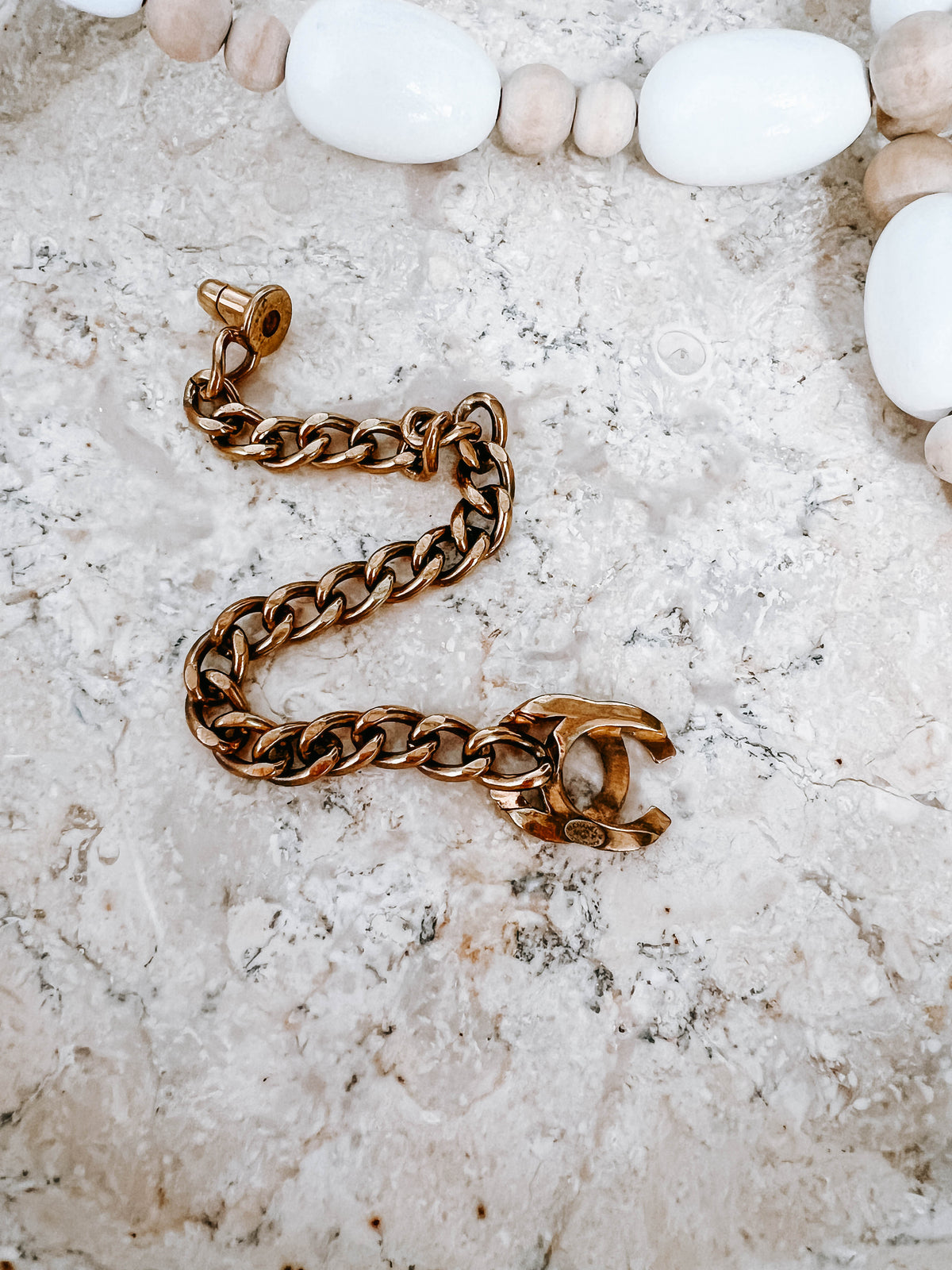 1996 Chanel CC Turnlock Bracelet 17.5cm