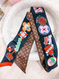Pre-Owned Louis Vuitton Silk Bandeau Scarf