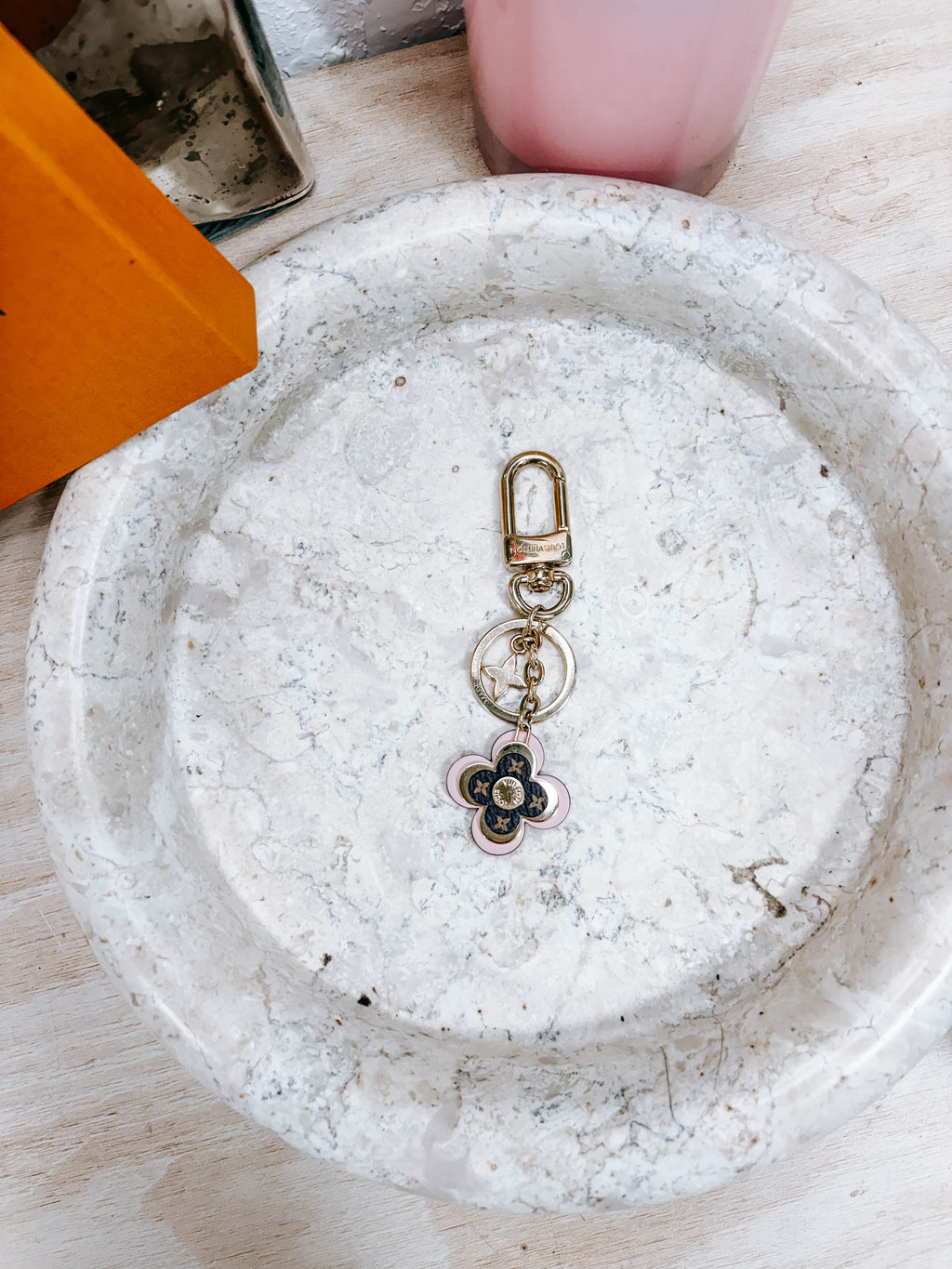 Louis Vuitton Blooming Flowers Keychain & Bag Charm