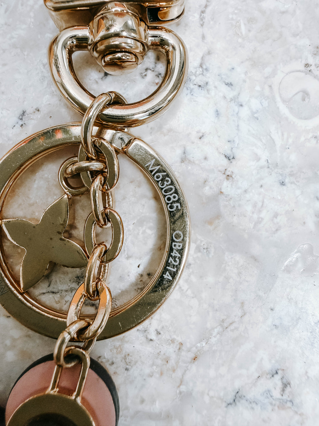 Louis Vuitton Blooming Flowers Keychain & Bag Charm