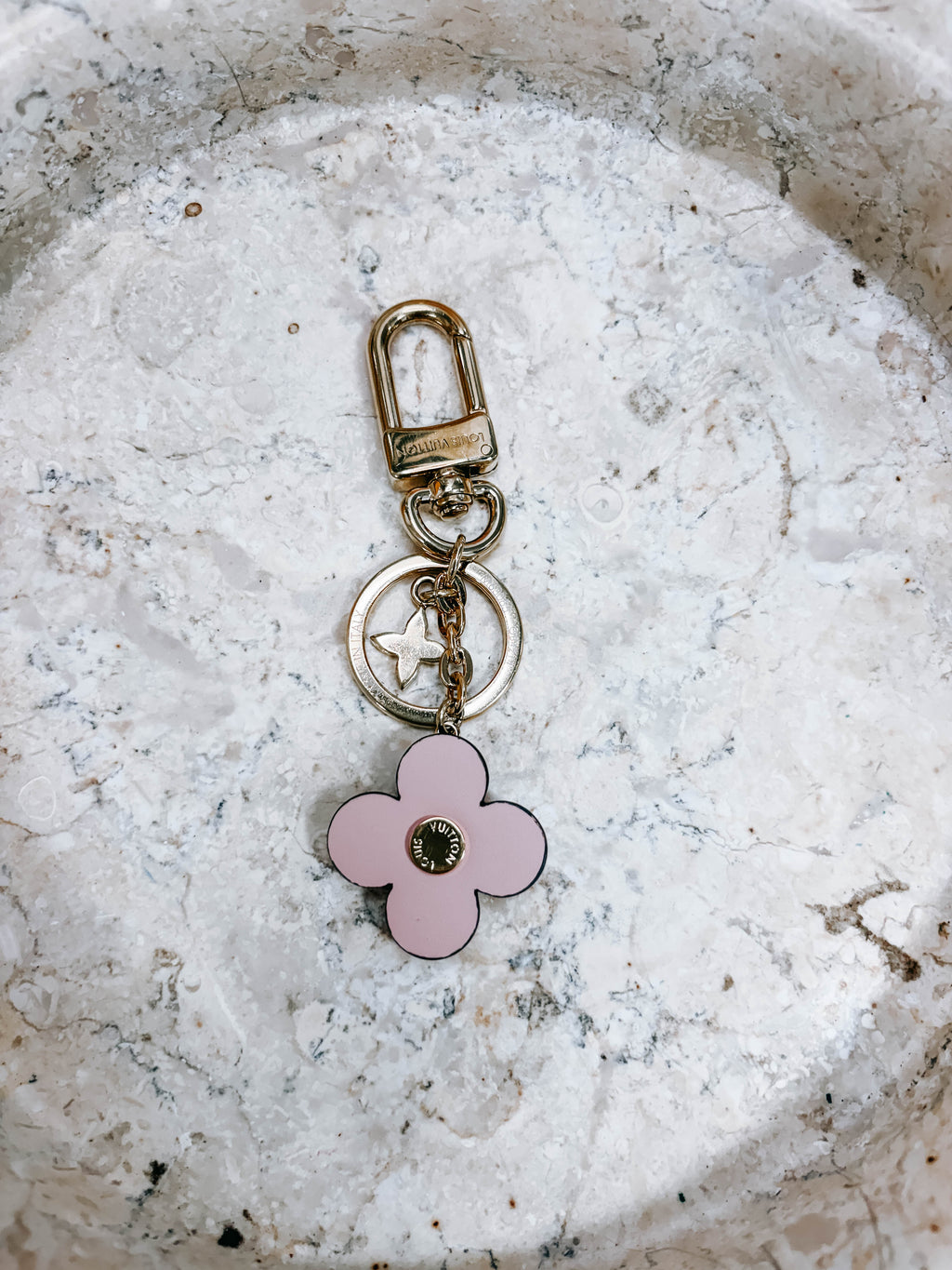 Louis Vuitton Blooming Flowers Keychain & Bag Charm
