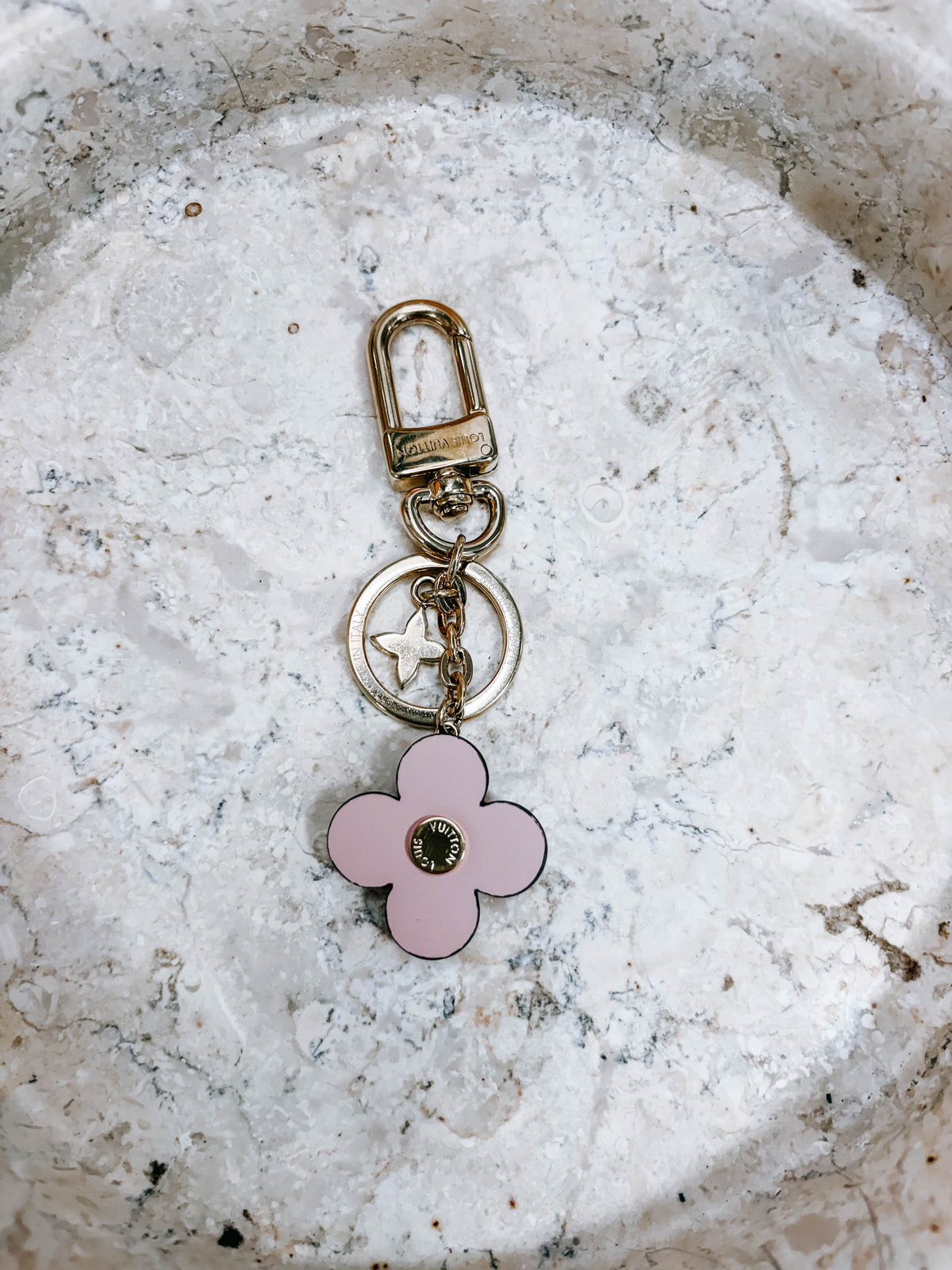 Louis Vuitton Blooming Flowers Keychain & Bag Charm