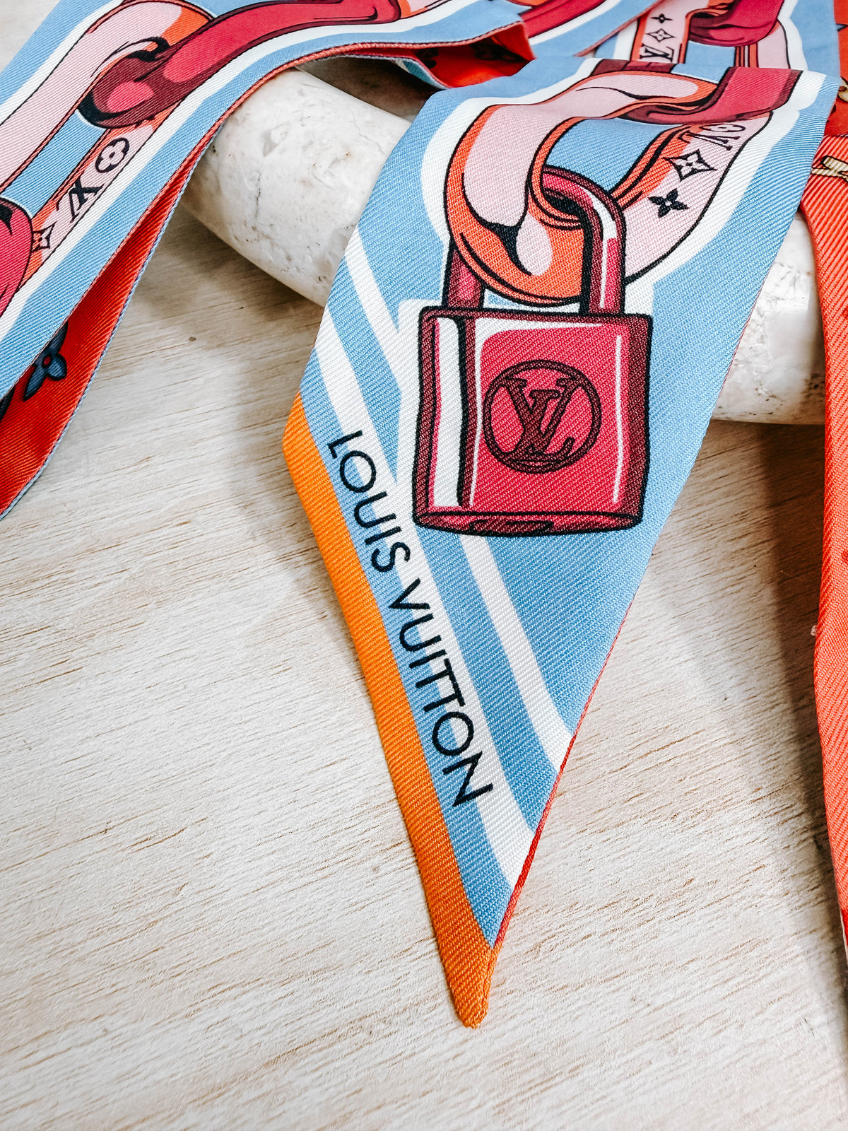 Louis Vuitton Silk Bandeau Scarf