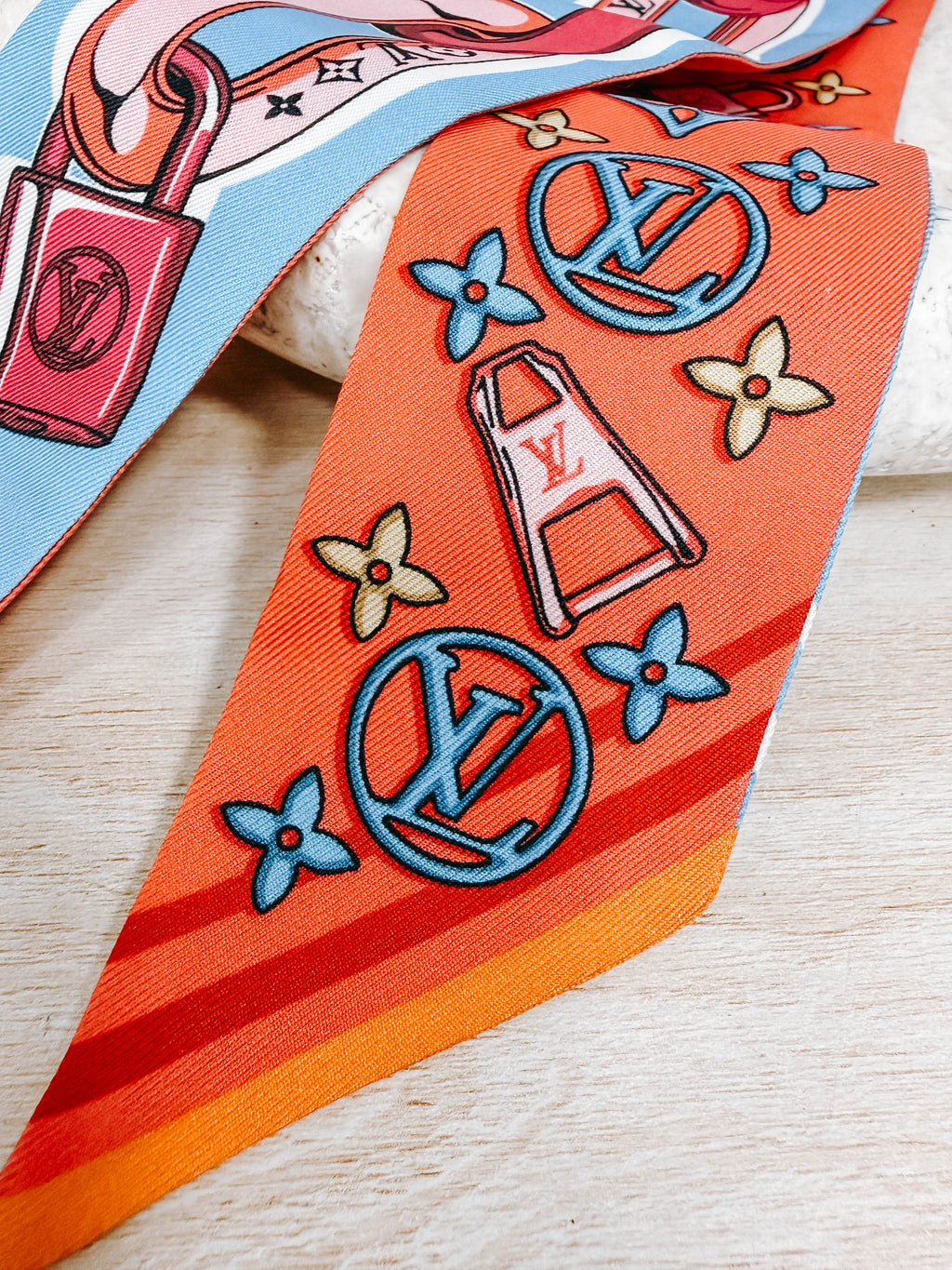 Louis Vuitton Silk Bandeau Scarf