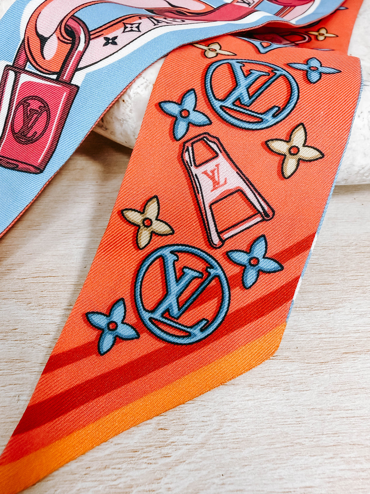 Louis Vuitton Silk Bandeau Scarf