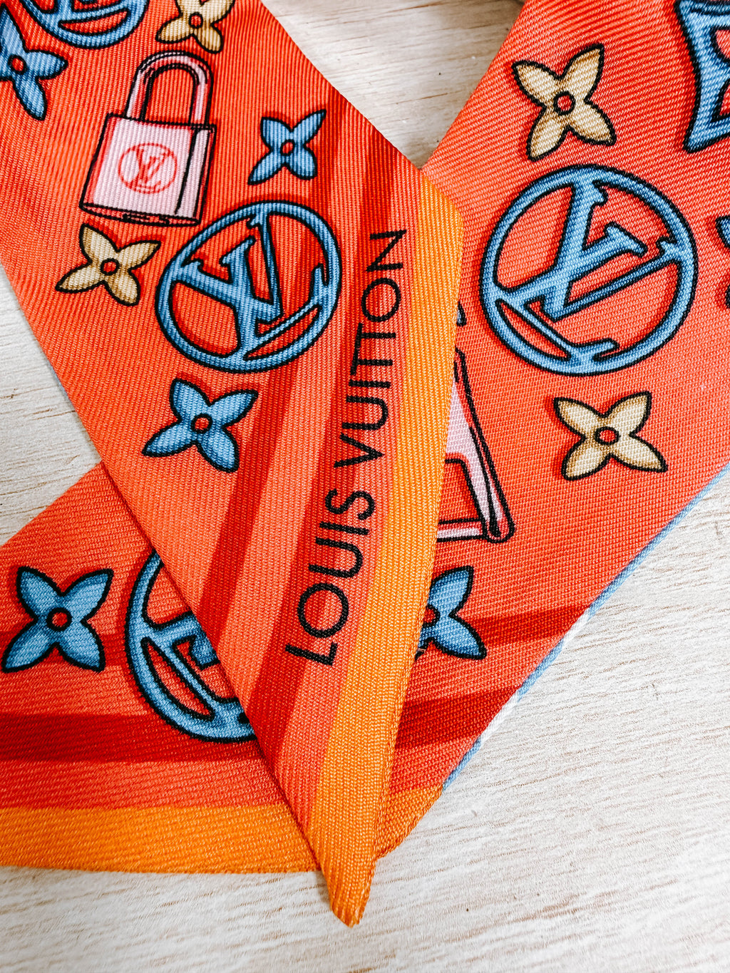 Louis Vuitton Silk Bandeau Scarf