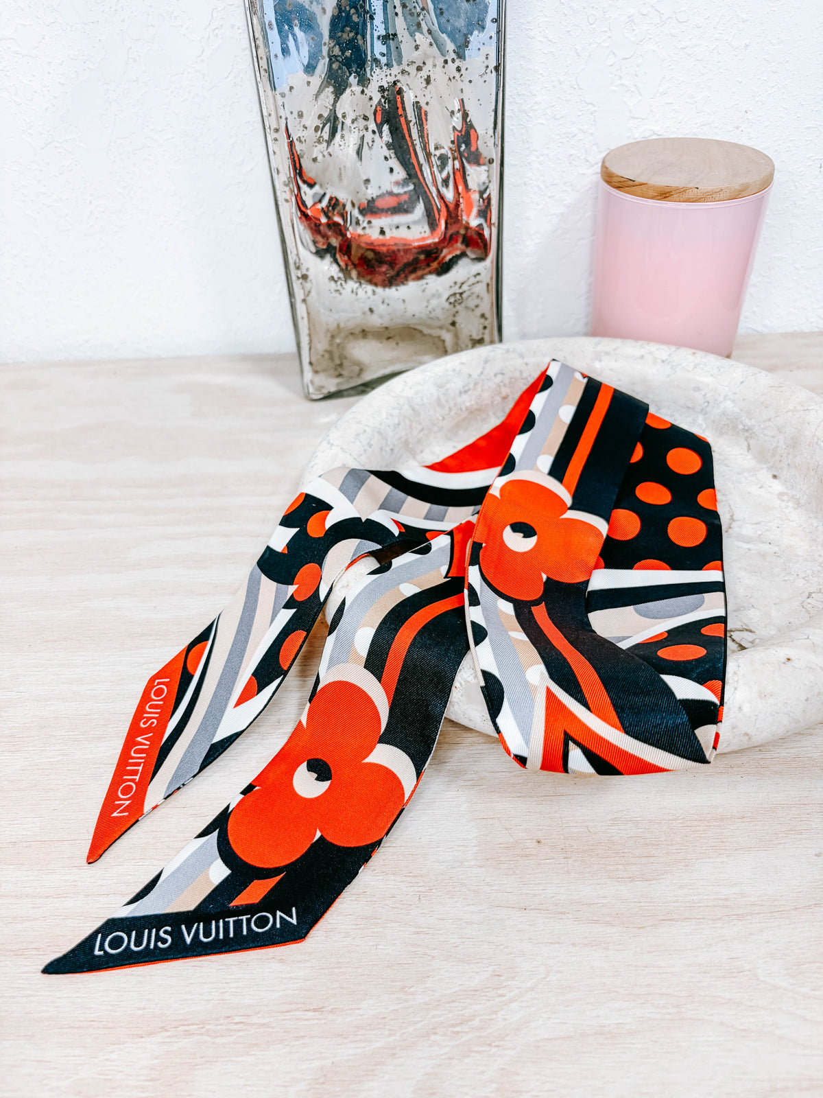 Louis Vuitton Silk Bandeau Scarf