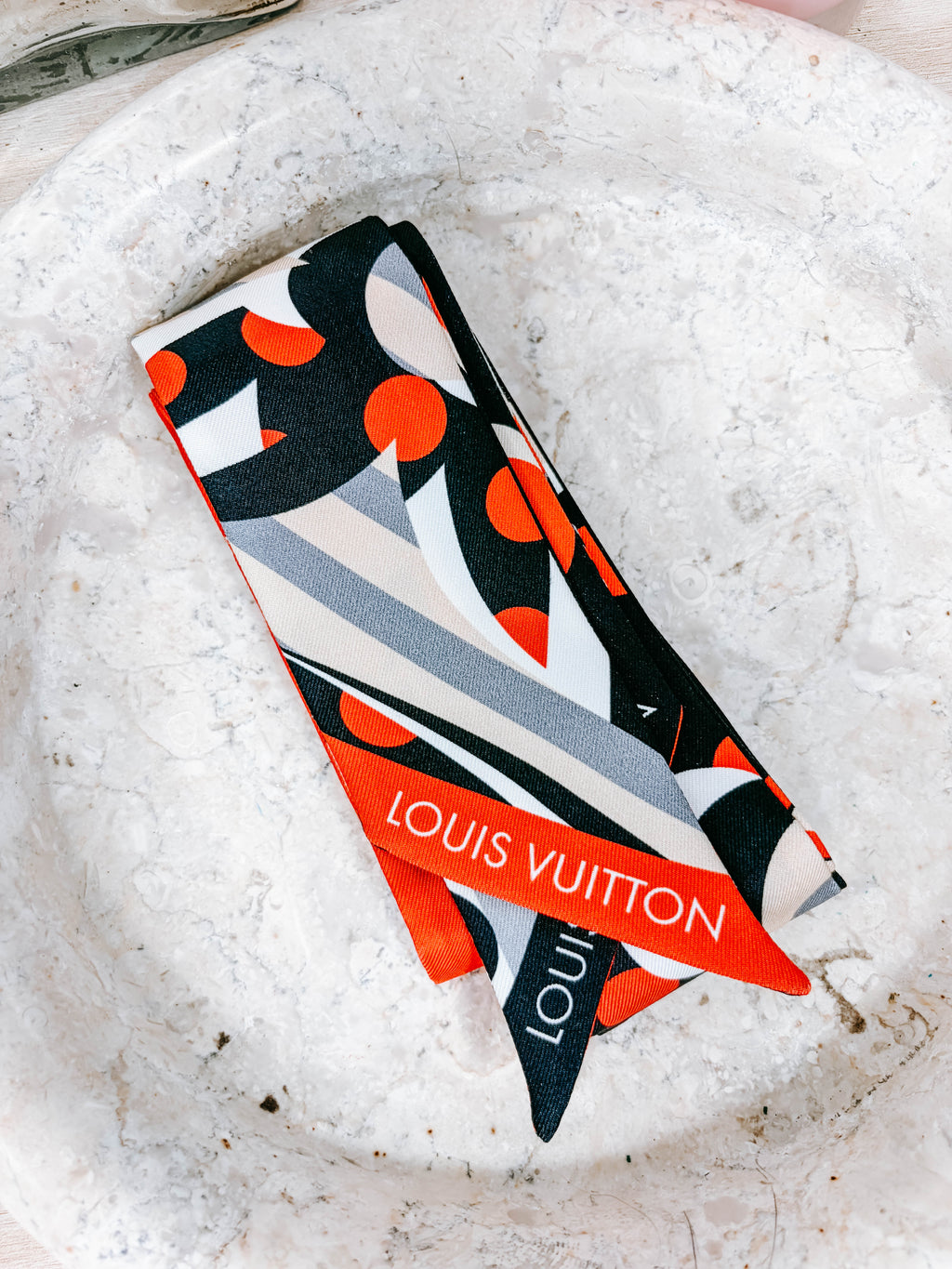 Louis Vuitton Silk Bandeau Scarf