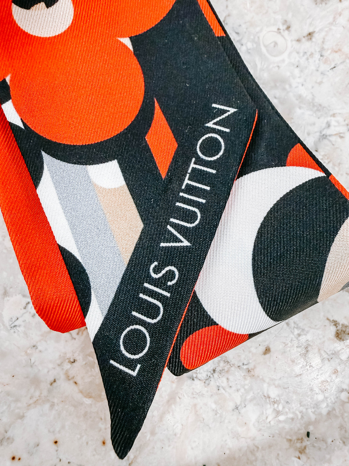 Louis Vuitton Silk Bandeau Scarf