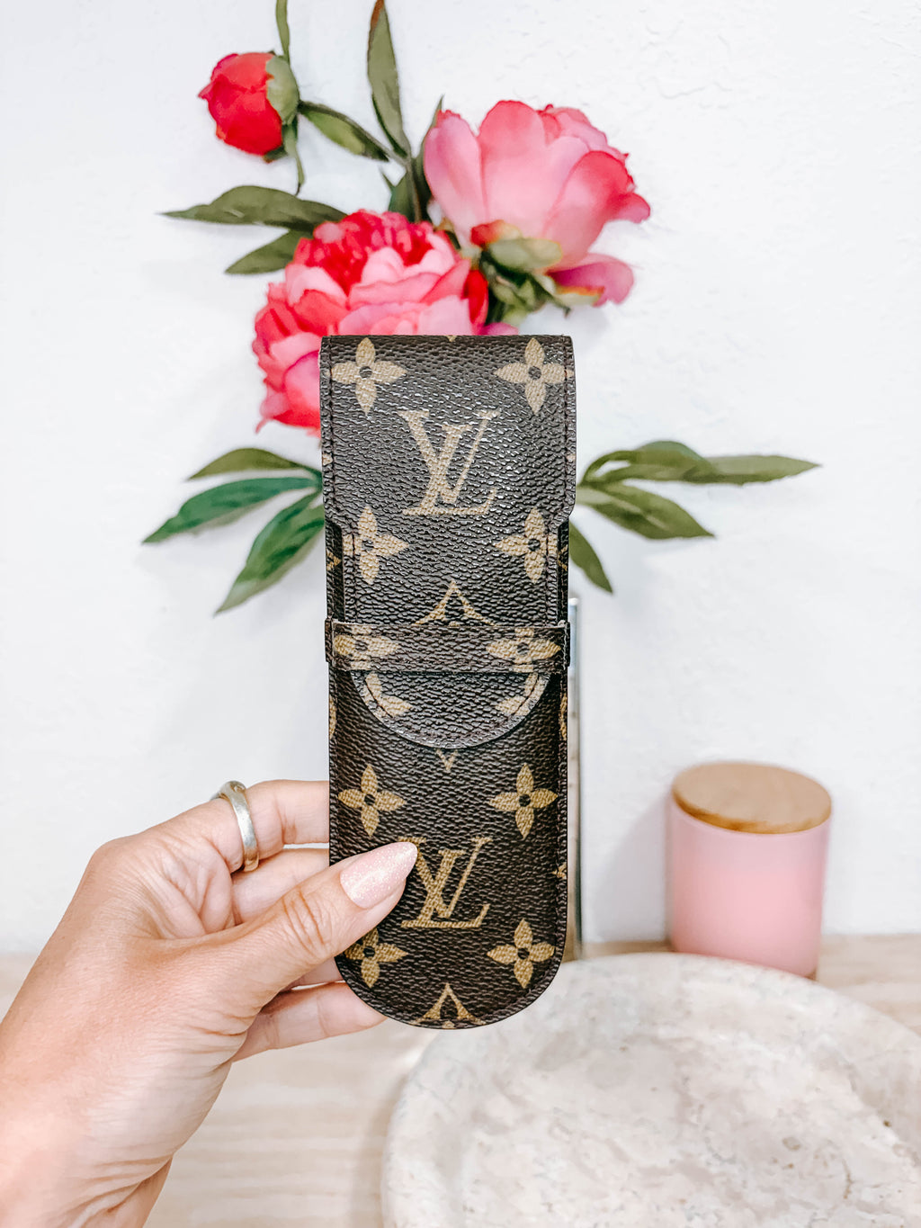 Pre-Owned Louis Vuitton Monogram Étui Pen Case