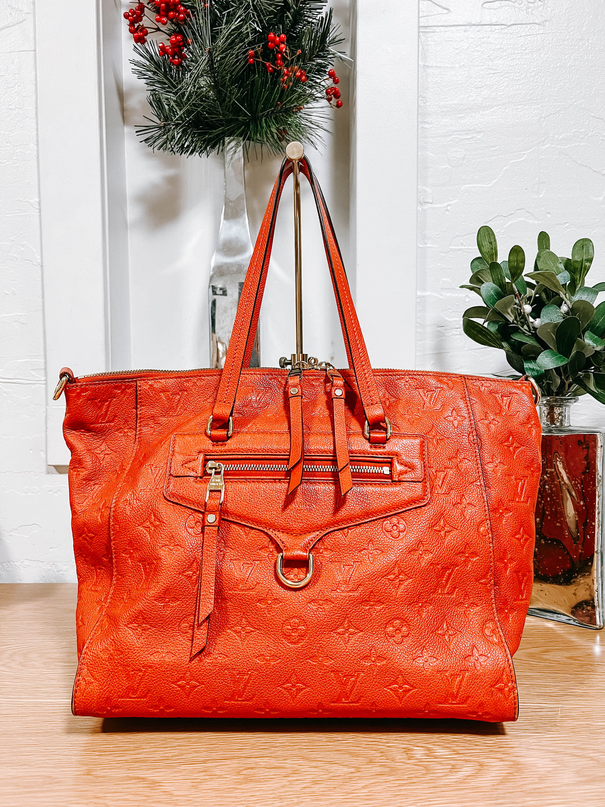 Louis Vuitton Empriente Leather Lumineuse Bag
