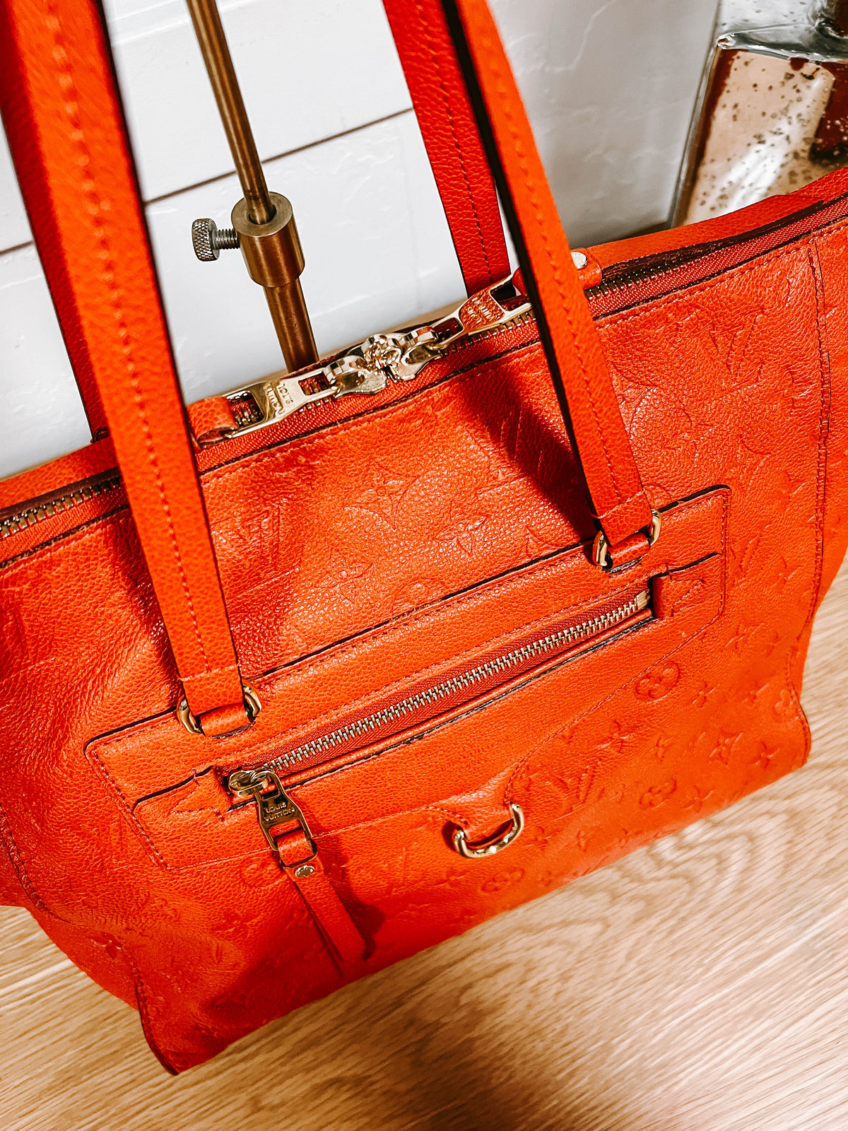 Louis Vuitton Empriente Leather Lumineuse Bag