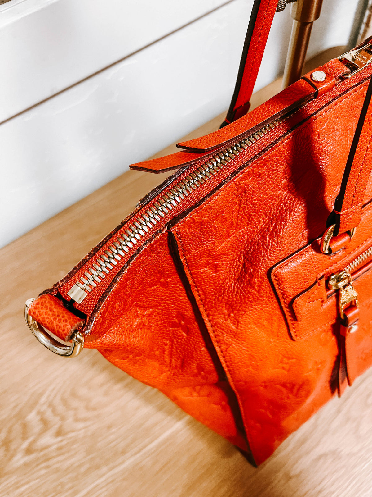 Louis Vuitton Empriente Leather Lumineuse Bag