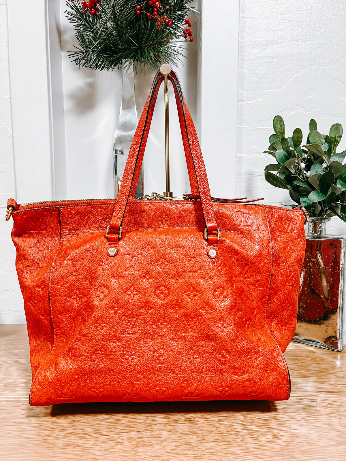 Louis Vuitton Empriente Leather Lumineuse Bag