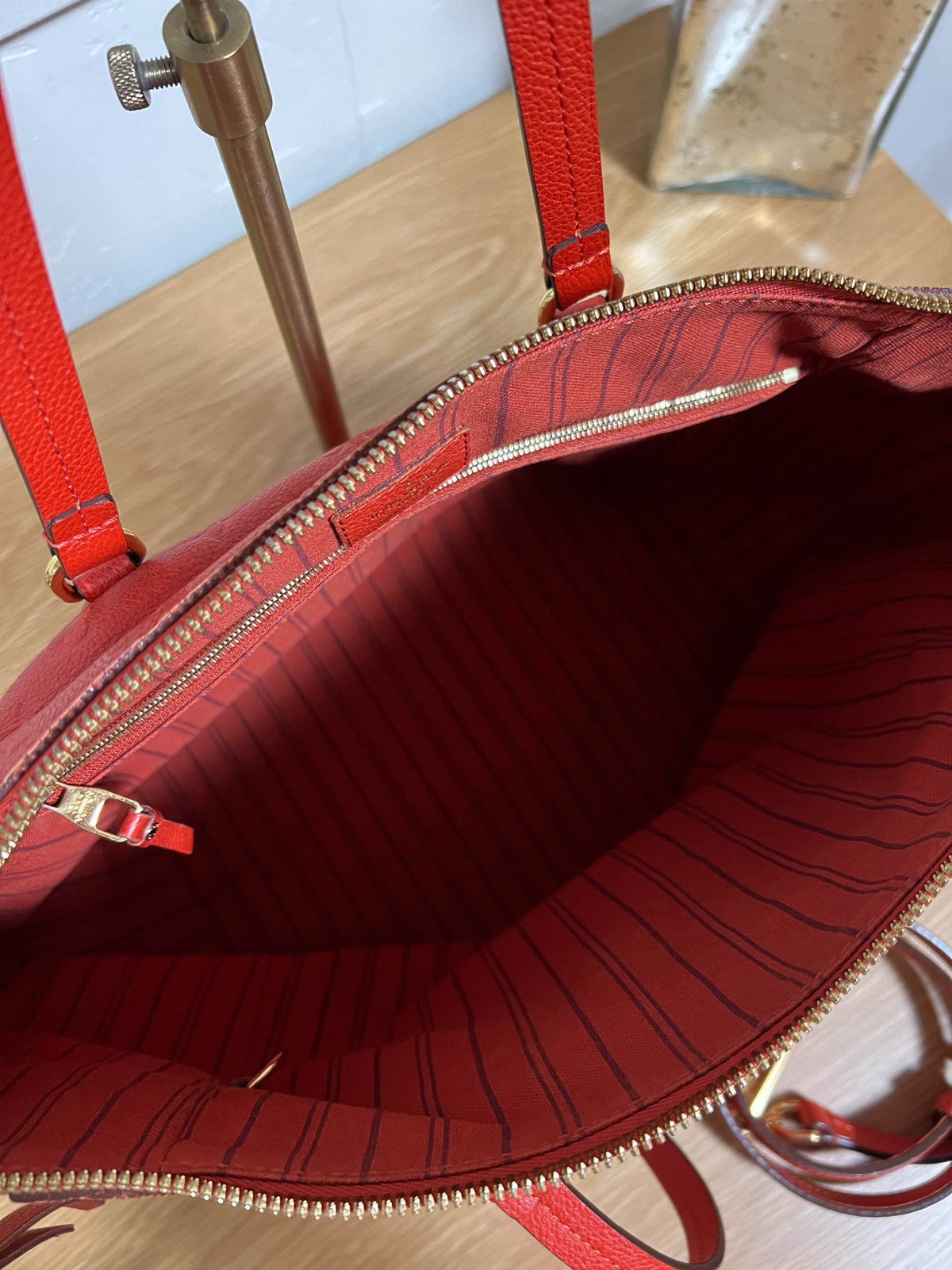 Louis Vuitton Empriente Leather Lumineuse Bag