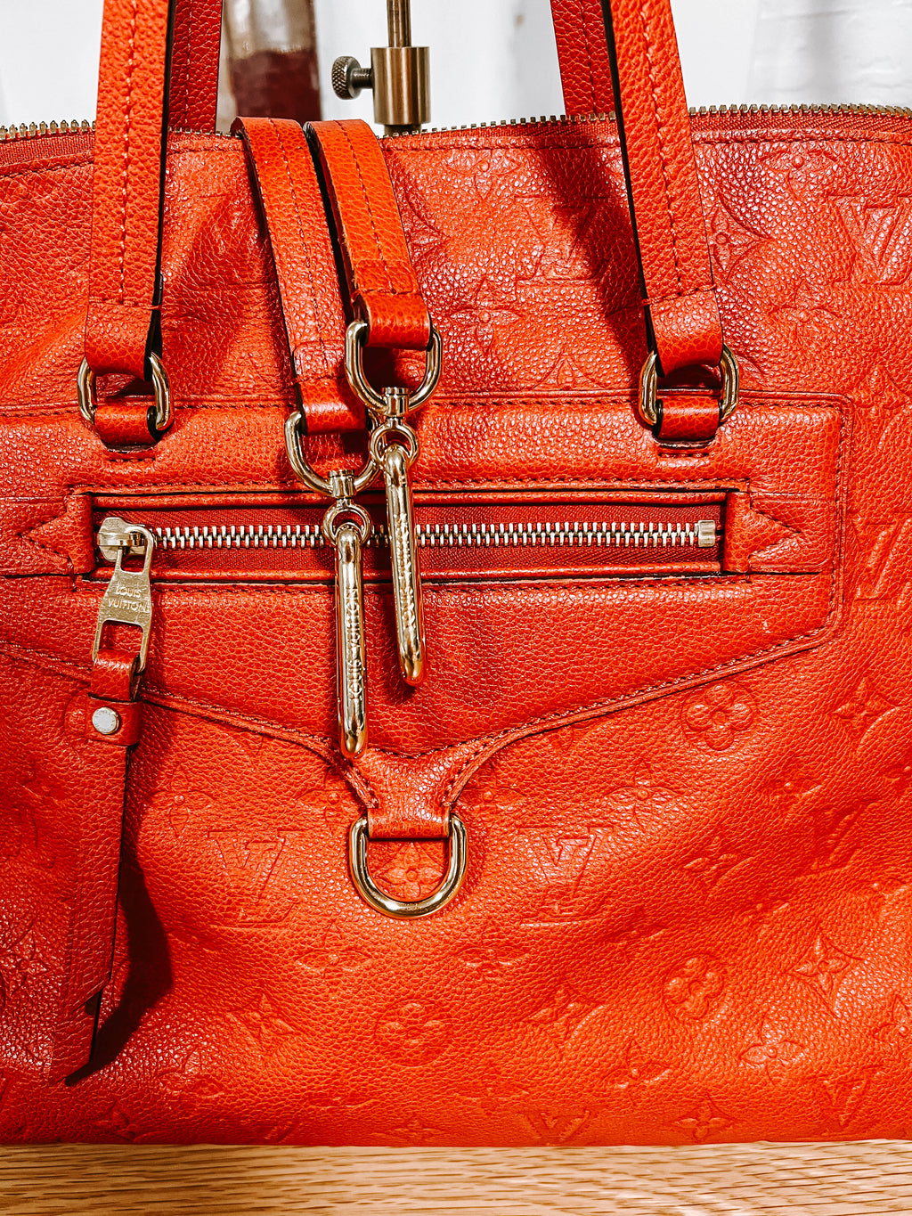 Louis Vuitton Empriente Leather Lumineuse Bag