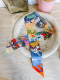 Pre-Owned BNWT Hermès En Liberté Silk Twilly – Multicolor
