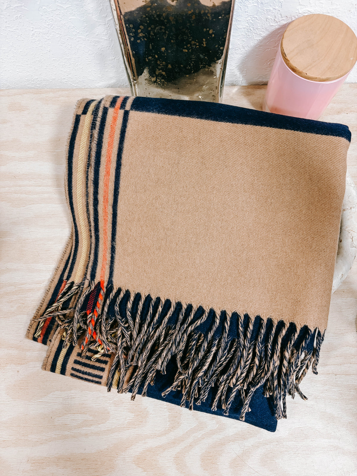 Pre-Owned Hermès Lisières Stole – BNWT