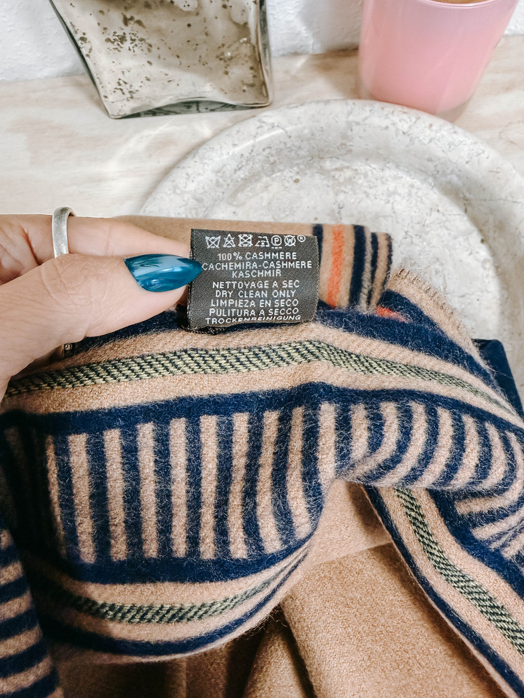 Pre-Owned Hermès Lisières Stole – BNWT
