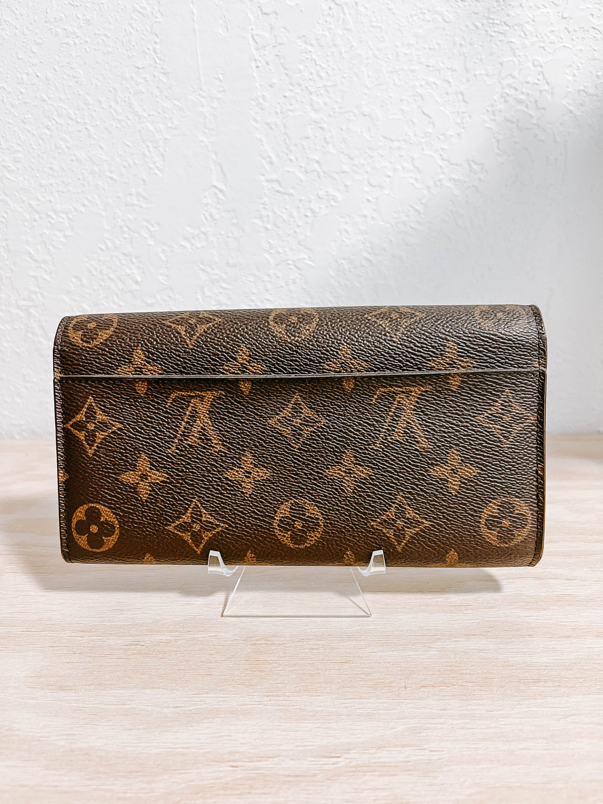 Louis Vuitton Monogram Sarah NM Wallet Cerise