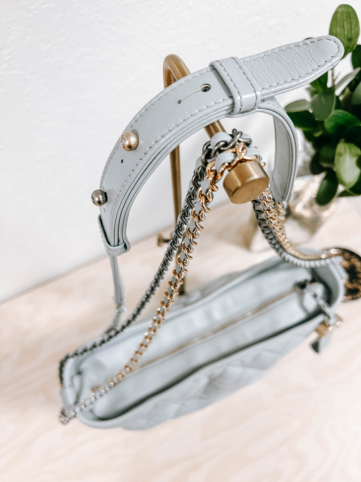 Chanel Aged Calfskin Quilted Medium Gabrielle Hobo Bag