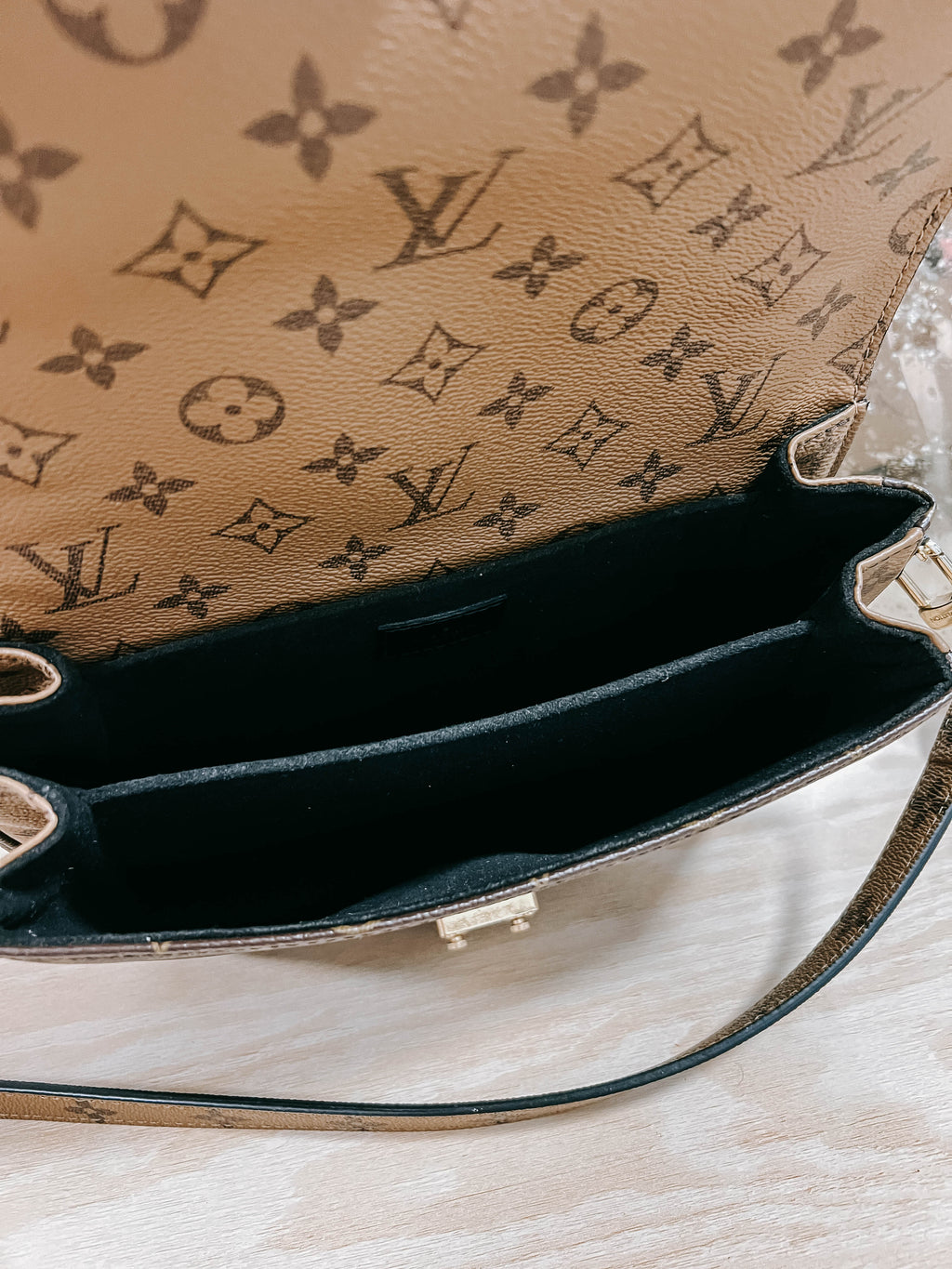 Louis Vuitton Reverse Monogram Pochette Metis
