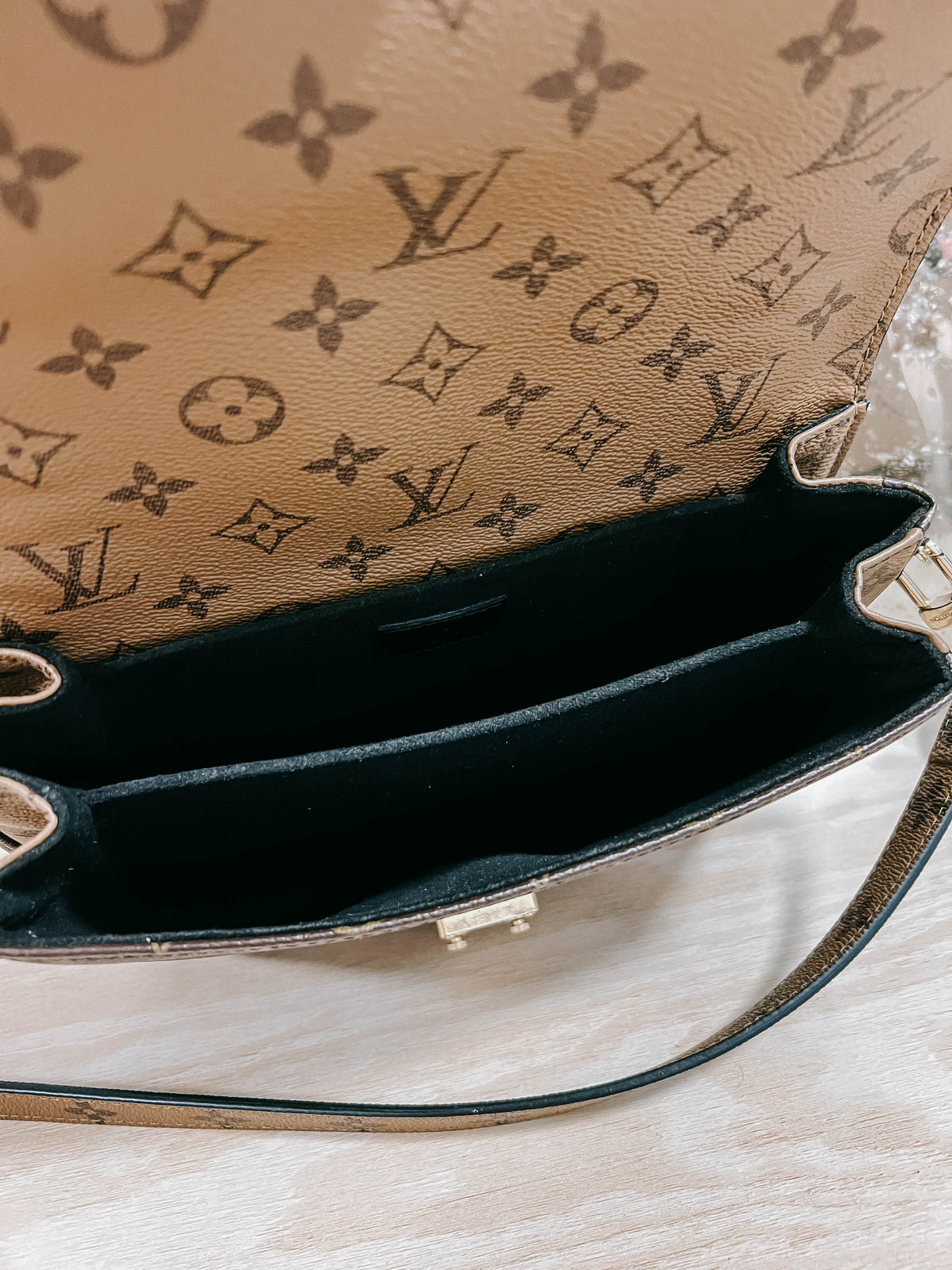 Louis Vuitton Reverse Monogram Pochette Metis