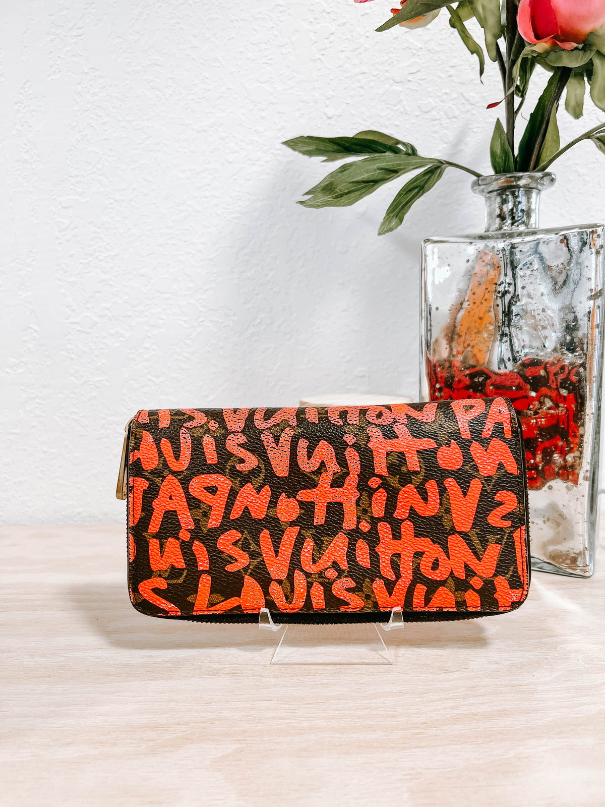 Pre-Owned Louis Vuitton Stephen Sprouse Monogram Graffiti Zippy Wallet *Final Sale*