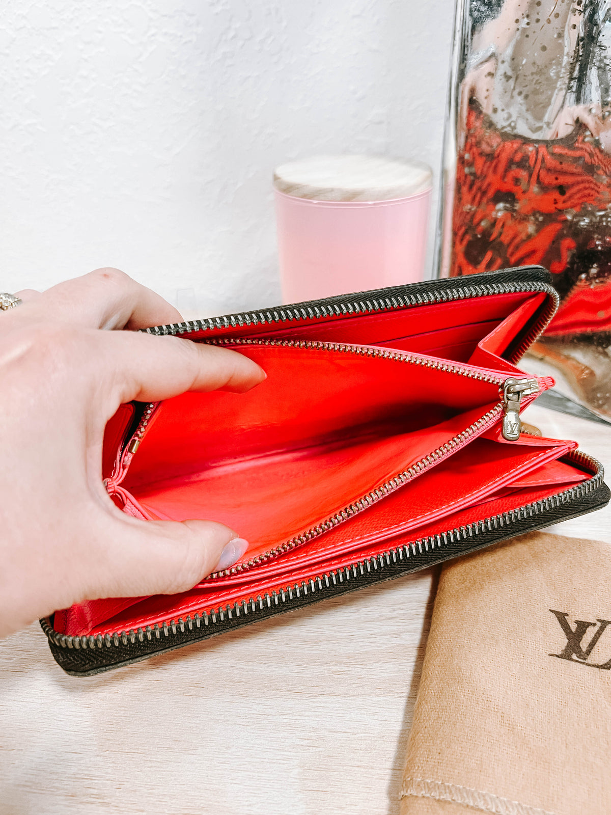 Pre-Owned Louis Vuitton Stephen Sprouse Monogram Graffiti Zippy Wallet *Final Sale*