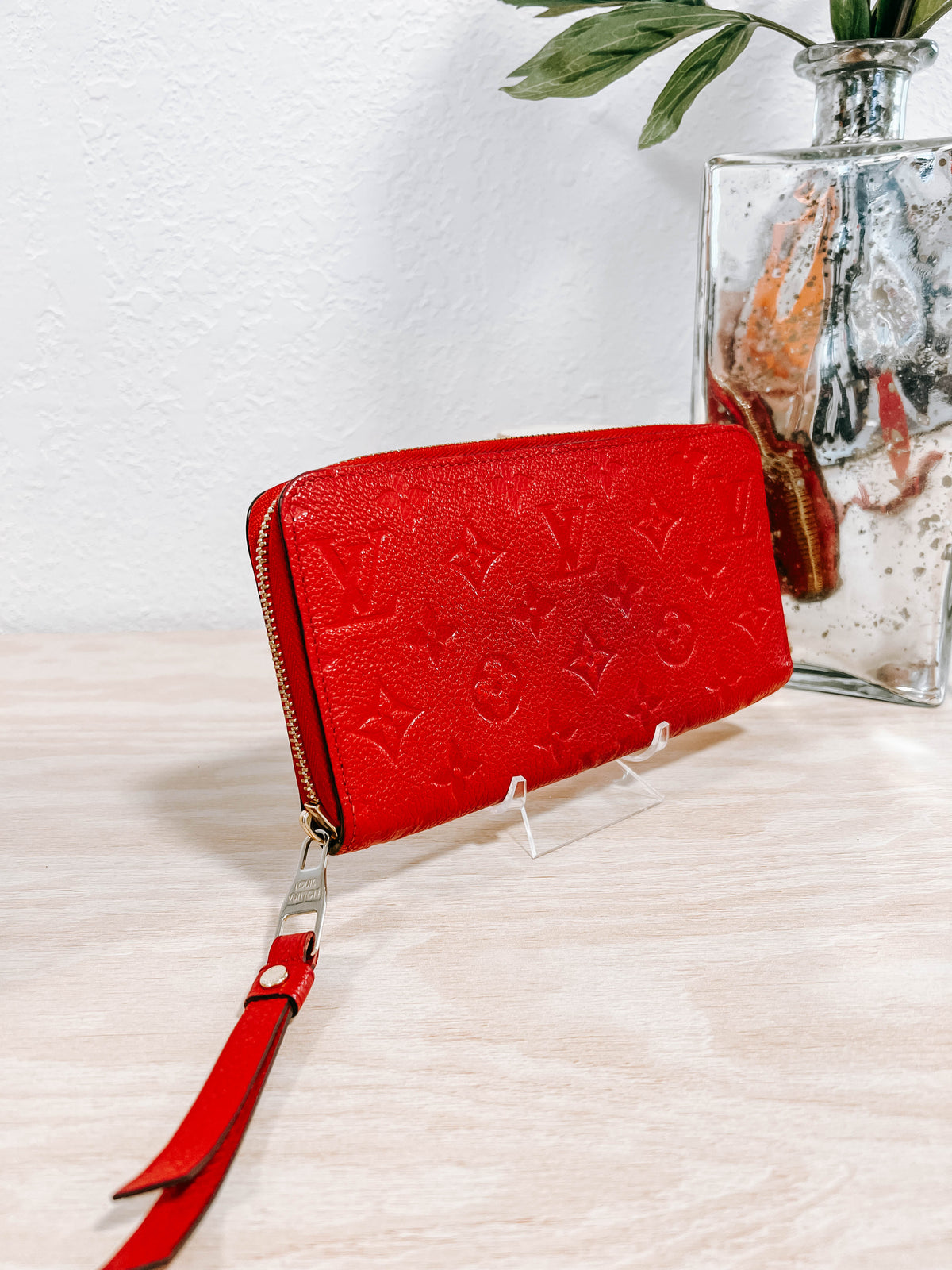 LV Red Empreinte Zippy Wallet *Final Sale*