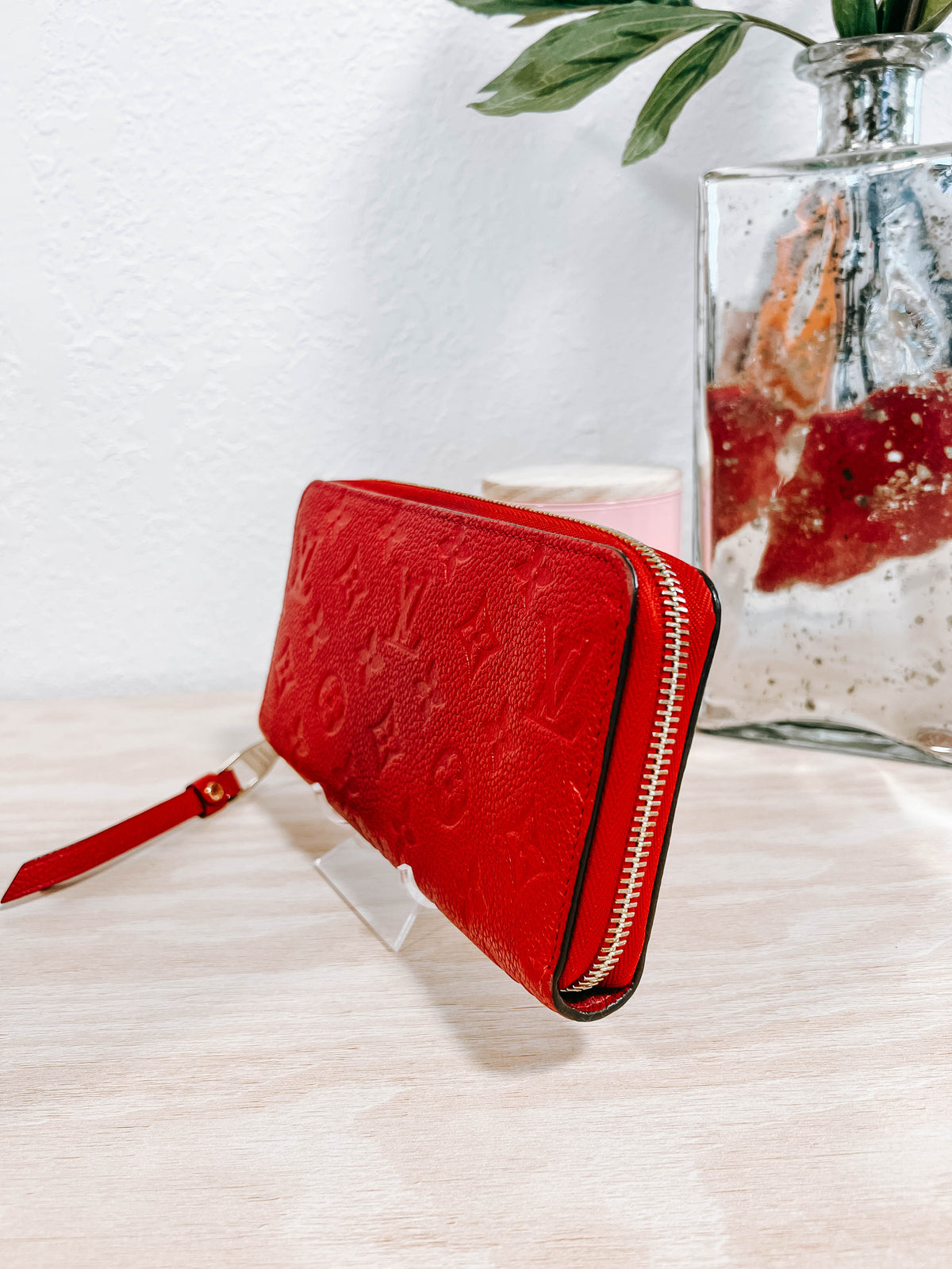 LV Red Empreinte Zippy Wallet *Final Sale*