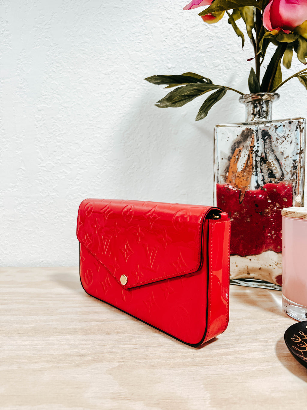 Louis Vuitton Hot Pink Vernis Felicie Pochette